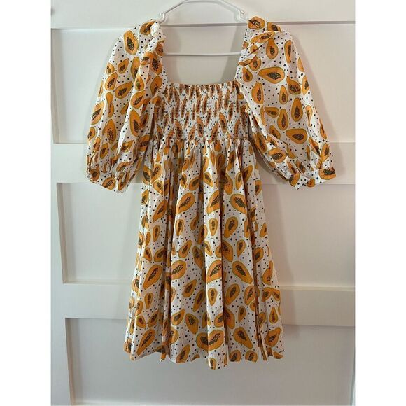 New PitUSA petite papaya printed babydoll dress - Picture 8 of 8